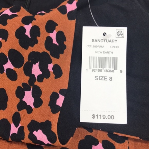 Sanctuary Save The Date Leopard Print Sheath Dress - Picture 4 of 7